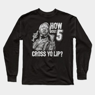 BLACKOUT - SANFORD AND SON CROSS YO LIP Long Sleeve T-Shirt